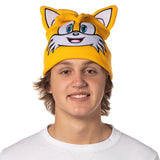 Sonic The Hedgehog and Friends Adult Embroidered Cuff Costume Beanie