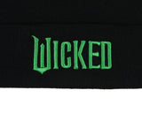 Wicked Embroidered Raised 3D Movie Logo Adult Knit Cuff Beanie Winter Cap OSFM