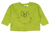 Dr. Seuss GRINCH Kids Santa Plaid Plush Fleece Pajama Sleep Set