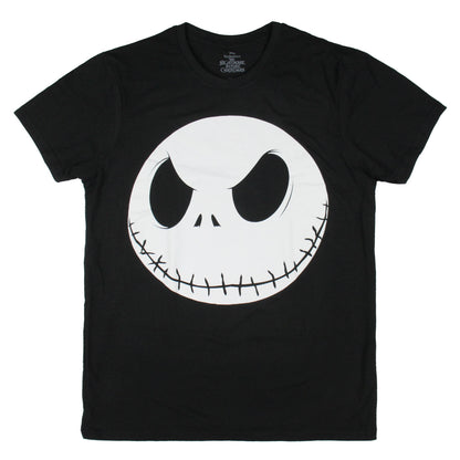 Disney Men's Nightmare Before Christmas Jack Skellington Fat Head T-Shirt