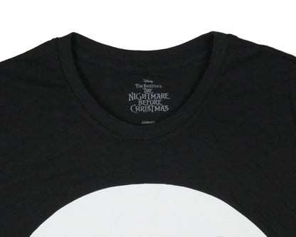 Disney Men's Nightmare Before Christmas Jack Skellington Fat Head T-Shirt