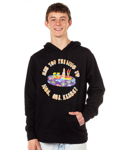 SpongeBob SquarePants Men's Are You Feeling It Now Pullover Hoodie