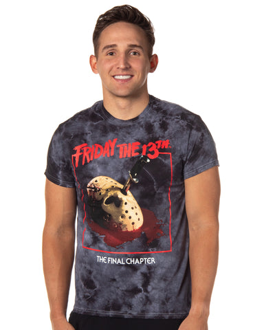 Friday the 13th Men's  Graphic Print Adult Horror T-Shirt