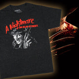 A Nightmare on Elm Street Men's Freddy Krueger Distressed T-Shirt Tee Adult