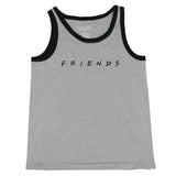 Friends TV Show Juniors Friends Logo Ringer Tank Top Shirt