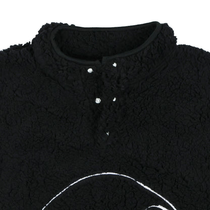 Nightmare Before Christmas Men's Pullover Jack Skellington Fuzzy Sweater