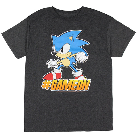 Sonic The Hedgehog Boys' #GameOn Character Design Gaming T-Shirt
