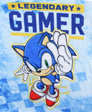 Sonic The Hedgehog Boys Legendary Gamer Short Sleeve 2 Pc Pajama Set
