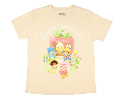 Strawberry Shortcake Women's Garden Party and Friends Short Sleeve T-Shirt (XS)