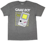 Game Boy Men's Retro 1989 Video Game Console Graphic T-Shirt New