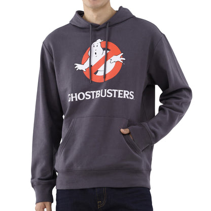 Ghostbusters Hoodie Mens Retro No Ghost Symbol Graphic Print Pullover