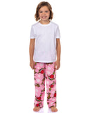 Dr. Seuss The Grinch Girls' Yoga Grinch and Max Fleece Pajama Pants