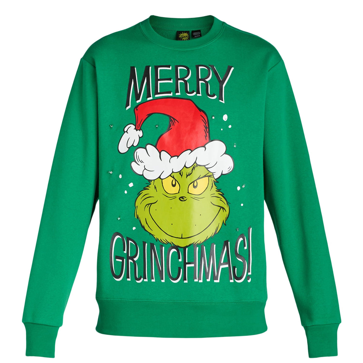 The Grinch Sweatshirt Mens Merry Grinchmas Light Up Sweater