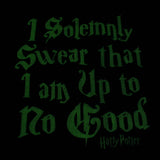 Harry Potter Girls' I Solemnly Swear Glow In The Dark Raglan T-Shirt (10/12)