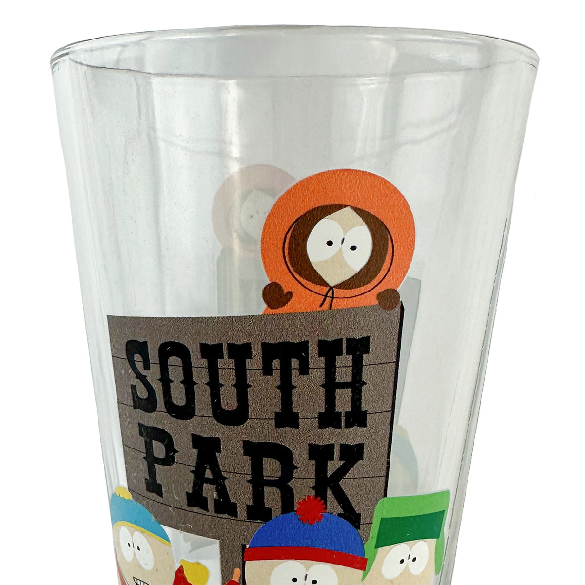 South Park Kyle Kenny Stan and Eric 16oz Pint Drinking Glass Tumbler