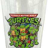 Teenage Mutant Ninja Turtles Leonardo Donatello Raphael Michelangelo 16oz Glass