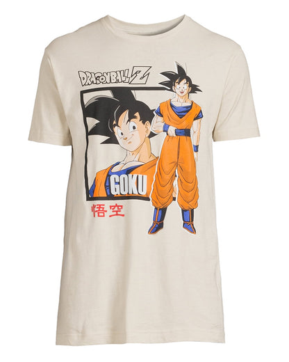 Dragon Ball Z Men's Goku Saiyan Warrior Adult Short Sleeve T-Shirt