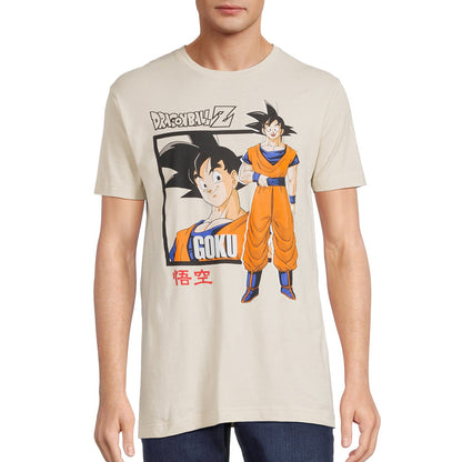 Dragon Ball Z Men's Goku Saiyan Warrior Adult Short Sleeve T-Shirt
