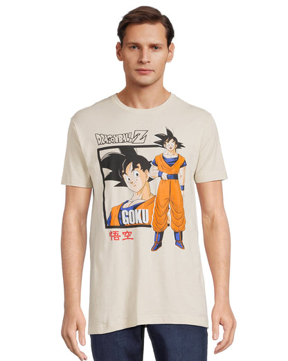 Dragon Ball Z Men's Goku Saiyan Warrior Adult Short Sleeve T-Shirt