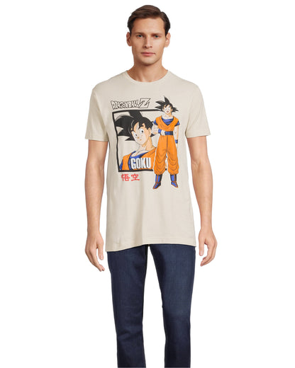 Dragon Ball Z Men's Goku Saiyan Warrior Adult Short Sleeve T-Shirt