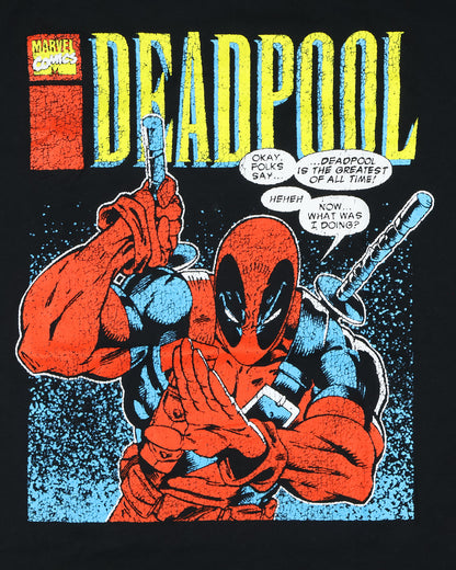 Marvel Deadpool T-Shirt Men's Greatest Of All Time Short Sleeve Tee