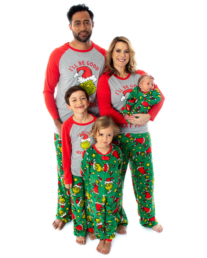 Dr. Seuss GRINCH Who Stole Christmas Matching Family Pajama Sets