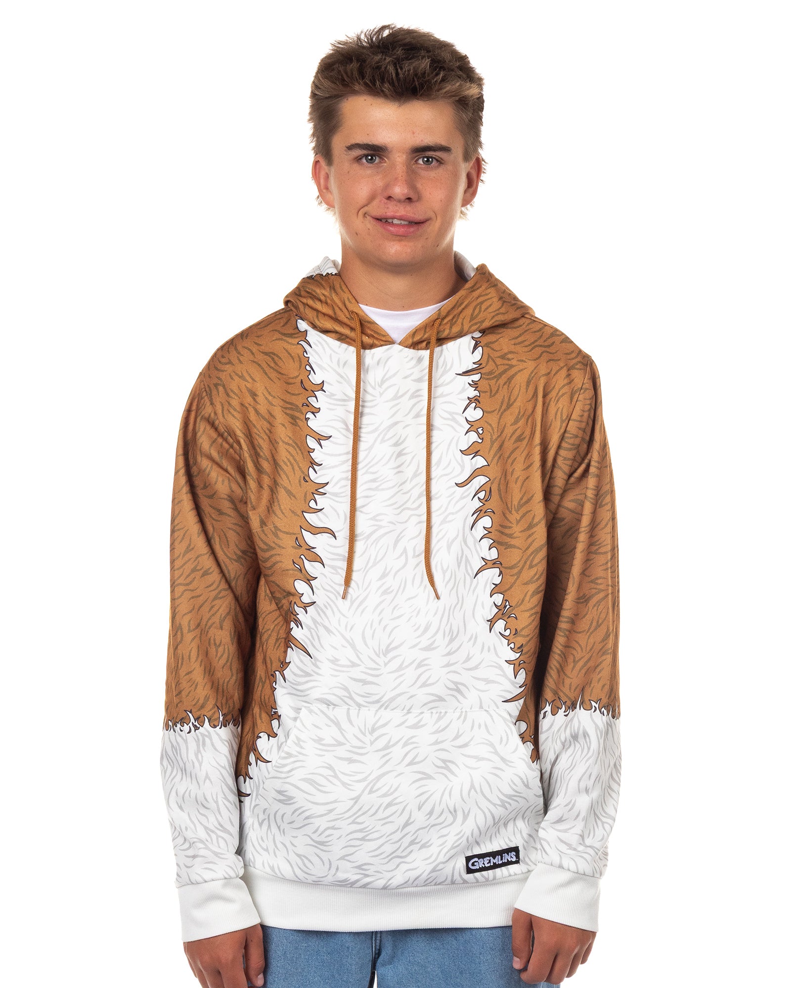 Gremlins Hoodie Gizmo 3D Ears Men's Costume Long Sleeve Pullover Sweatshirt