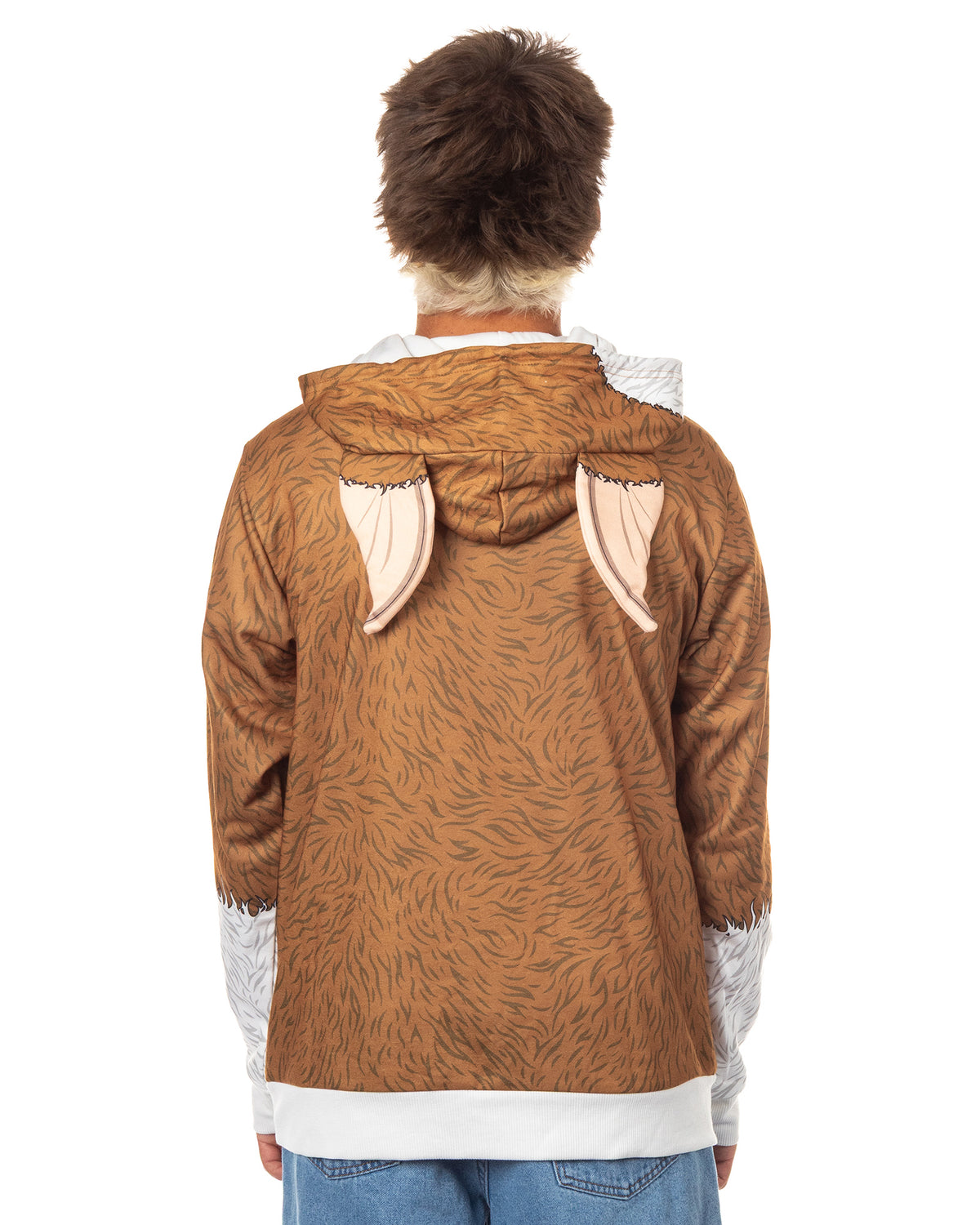 Gremlins Hoodie Gizmo 3D Ears Men's Costume Long Sleeve Pullover Sweatshirt