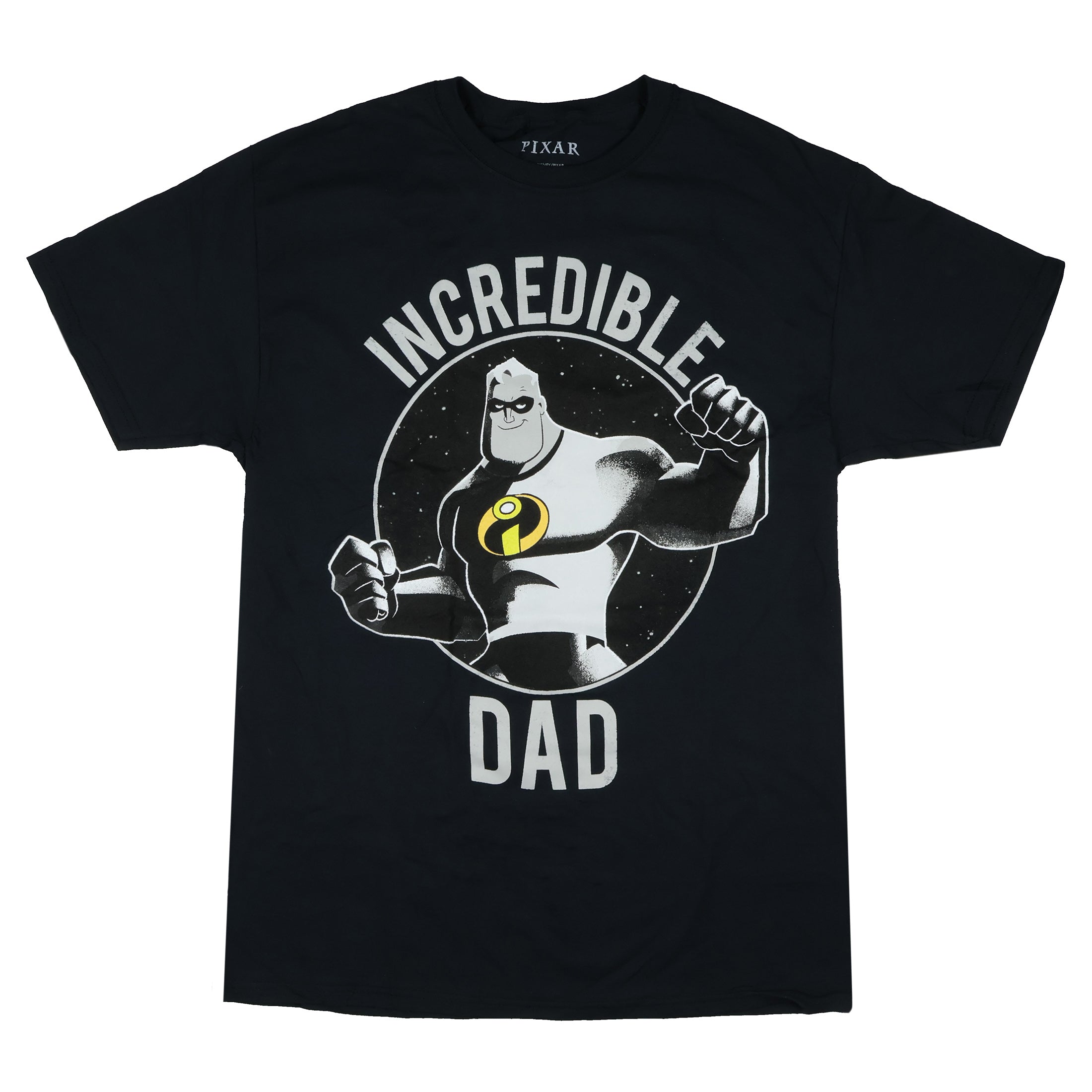 The Incredibles Shirt Men's Incredible Dad Adult Short Sleeve Graphic Tee