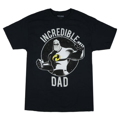The Incredibles Shirt Men's Incredible Dad Adult Short Sleeve Graphic Tee