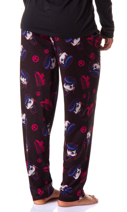 JoJo's Bizarre Adventure Diamond Is Unbreakable Chibi AOP Lounge Pajama Pants