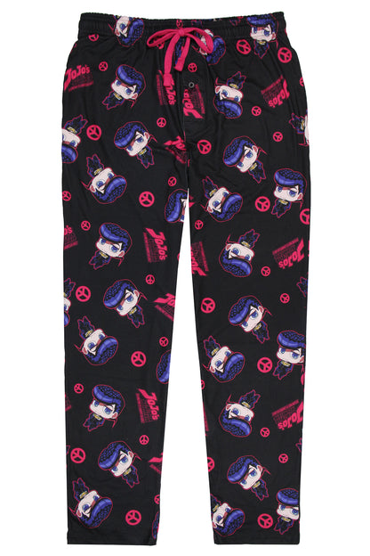 JoJo's Bizarre Adventure Diamond Is Unbreakable Chibi AOP Lounge Pajama Pants