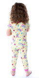 Peppa Pig Toddler Girls Princess Peppa On Unicorn 4 Piece Pajama Set