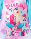 Nickelodeon JoJo Siwa Girls' JoJo Dreaming of Unicorns Nightgown Pajama