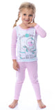Peppa Pig Toddler Girls' Unicorn 4 Piece Long Sleeve Pajama Set Mix Match
