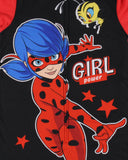 Miraculous Ladybug Girls Girl Power Full Zip Blanket Sleeper Hooded Pajama