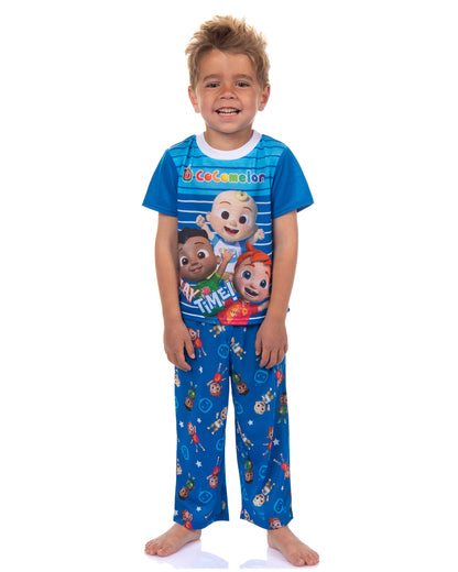 CoComelon Toddler Boys' Play Time Short Sleeve Pajama Shirt Pants 2PC Set
