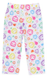 CoComelon Toddler Girls' Rainbow Short Sleeve Shirt And Pants 2PC Pajama Set