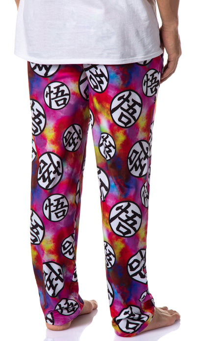 Dragon Ball Z Men's Goku Symbol King Kai Training Adult Lounge Pajama Pants