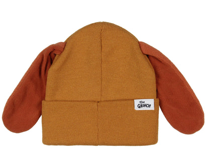 Dr. Seuss Max Beanie Embroidered Face Design with Felt 3D Floppy Ears Beanie