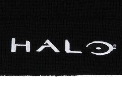 Halo Video Game Embroidered Logo Cuffed Waffle Knit Beanie Hat OSFM