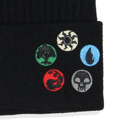 Magic The Gathering Adult Mana Token Symbols Knit Cuff Beanie Hat Cap