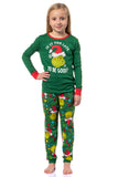 Dr. Seuss How GRINCH Stole Christmas Lights Matching Family Pajama Set