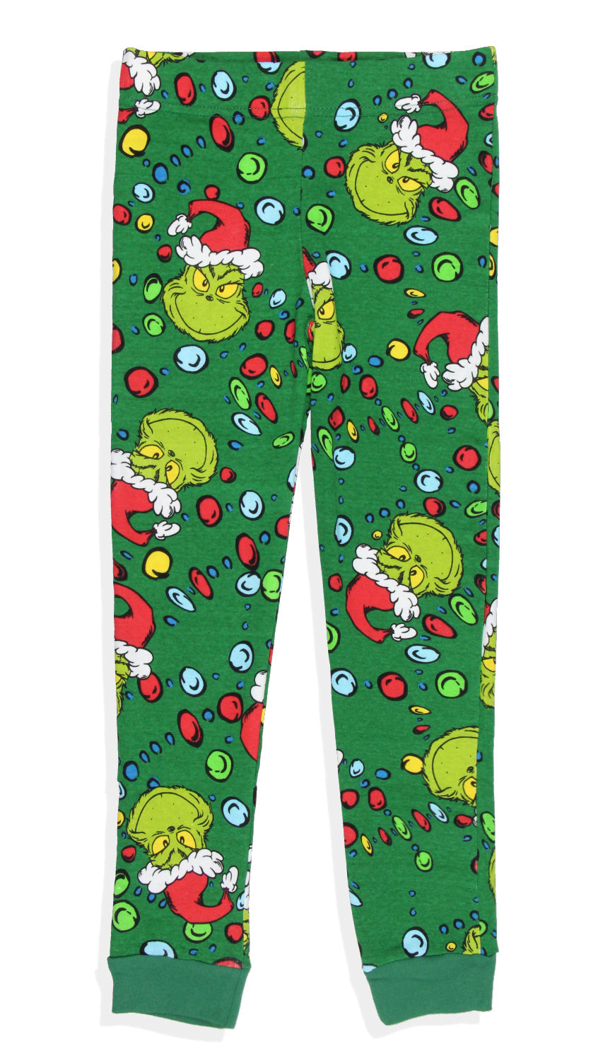 Dr. Seuss How GRINCH Stole Christmas Lights Matching Family Pajama Set