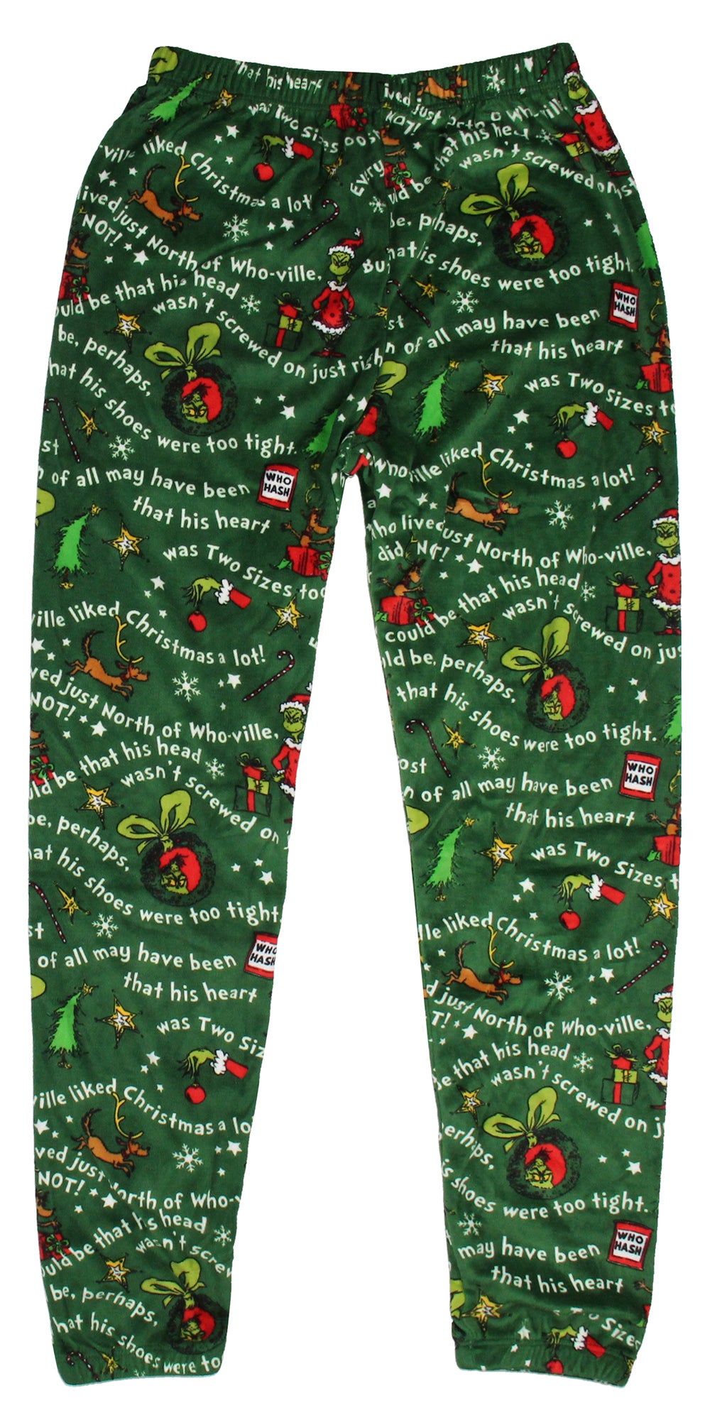 Dr. Seuss GRINCH Christmas Tossed Print Collar Sleep Pajama Set