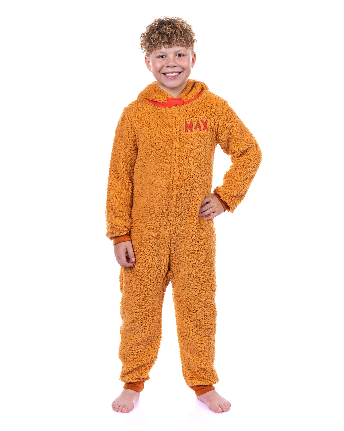 Dr. Seuss The Grinch Max Union Suit Kids Full Zip Lounge Pajamas