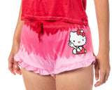 Hello Kitty X Cup Noodles Women's Tie-Dye 2-Piece Lounge Sleep Set (XL)