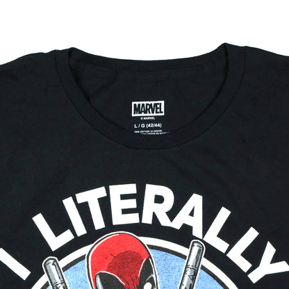 Marvel Deadpool T-Shirt I Literally Can Knot Men's Short Sleeve Tee (3XL)