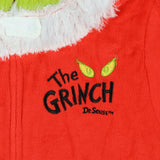 The Grinch Union Suit Big Kids Santa Claus Costume Kigurumi Hooded Pajama