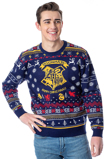 Men's Christmas Holiday Ugly Sweater Knit Pullover
